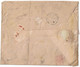 CTN38 - SALVAGED MAIL EL-GHURI / LEEDS 23/3/1918 VOIR NOTE - 1915-1921 British Protectorate