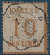 FRANCE Alsace Lorraine Occupation N°5 10c Obl Telegraphique De " VOID " + Date Manuscrite SUPERBE - Gebruikt