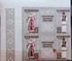 Errors Romania 1958  # MI 1744/45 B Printed With Stain Color ,errors  Traditional Popular Costume Muntenia Area - Variétés Et Curiosités