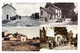 16 LOT DE 4 CARTES DU DÉPARTEMENT DE LA CHARENTE BELLE ANIMATION REIMPRESSION D'APRÉS CARTE ANCIENNE COLLECTION E.B. - Other & Unclassified