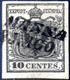 O 1850, 10 Cent. Nero, Annullato Massa, Splendido, Firmato Colla, Sass. 2 / 250,- - Lombardo-Venetien