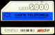 G 120 A C&C 1213 SCHEDA TELEFONICA USATA CARTA INFINITA 10 PIK 12.93 VARIANTE OCR GRANDE - Fouten & Varianten