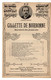 VP20.363 - PARIS X LIMOGES - Ancienne Partition Musicale ¨ Gillette De Narbonne ¨ De Edmond AUDRAN - Spartiti