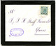 CRETE : 1897 10p On 3k Canc. I.R.SPEDIZIONE POSTALI CANEA On Envelope (PRINTED MATTER Rate) To SWITZERLAND. Scarce. Supe - Oostenrijkse Levant