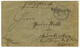 KALKFONTEIN : 1906 Kalkfontein + DEUTSCH SUDWESTAFRIKA On "FELDPOST BRIEF" Envelope To GERMANY. Vf. - Zonder Classificatie