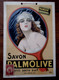 Affiche PALMOLIVE 1926 -  Emilio Vias - Panneau Publicitaire Belge D'époque - Beauty Products