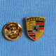 1 PIN'S //  ** LOGO - BLASON  / PORSCHE ** - Porsche