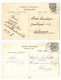 SINT ANTONIUS BRECHT - 2 Kaarten - Gesticht Robert Joostens - Slaapzaal ( Climan 1911) + Inkom (Hermans 1910) - Zörsel