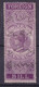 British India Revenue Foreign Bill 6 As Six Annas Victoria (2 Scans) - Autres & Non Classés