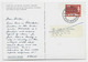 SVERIGE 15 ORE SOLO CARD PUB DOCTOR ABBOTT ARCTIC CIRCLE 5.3.1958 TO USA - Covers & Documents