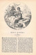 1243-2 Albert Hendschel Maler Zeichner Radierer Artikel / Bilder 1885 !! - Schilderijen &  Beeldhouwkunst