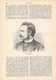 1243-2 Albert Hendschel Maler Zeichner Radierer Artikel / Bilder 1885 !! - Painting & Sculpting