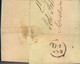 1868, 1 Uns 2 Kreuzer Durchstochen Als Seltene MiF Auf Faltbrief Ab GENSINGEN - Briefe U. Dokumente