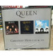 QUEEN ~QUEEN GREATEST HITS I II & III~ **PLATINUM COLLECTION THREE CD SET BOX** - Hard Rock En Metal