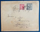 Andorre Lettre N°38 & 46 Oblitérés Du 15 Dec 1951 D'Andorra La Vieja Pour Marmande TTB - Cartas & Documentos
