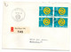 Suisse--1961 --Lettre Recommandée De Berne Pour BERNECK   ...bloc De 4 .timbres ......BERNECK .....à Saisir - Poststempel