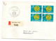 Suisse--1961 --Lettre Recommandée De Berne Pour BERNECK   ...bloc De 4 .timbres ......BERNECK .....à Saisir - Marcophilie