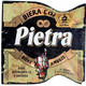 Bière Corse : 2 étiquettes + Capsule De "Biera Corsa Pietra" (Bière Ambrée à La Châtaigne, Brasserie Pietra, Furiani) - Bière