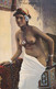 CARTE POSTALE ORIGINALE ANCIENNE : JEUNE FEMME TYPE ORIENTAL AUX SEINS NUS PIN UP SEXY ET EROTIC ALGERIE - Frauen