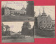 La Rocq-Feluy-Arquennes -Le Château ....3 Jolies Cartes Postales - 1912  ( Voir Verso ) - Seneffe