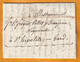 1829 - Cachet D'essai LYON Sur Lettre Pliée Avec Correspondance Et Comptes Vers Saint Hipolitte, Gard - Textile - 1801-1848: Voorlopers XIX