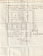 Delcampe - 1829 - Cachet D'essai LYON Sur Lettre Pliée Avec Correspondance Et Comptes Vers Saint Hipolitte, Gard - Textile - 1801-1848: Voorlopers XIX