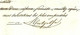 1854 EXCEPTIONNELLE ENTETE Et SIGNATURE " MONTGOLFIER" à Annonay Ardèche V.HISTORIQUE - Documentos Históricos