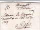 De La Maison Neuve ( Manusccrit ) 24 Octobre 1763 ( Taxe 7 ) Pour Paris - 1701-1800: Precursori XVIII