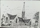 La Foret Fouesnant Notre Dame Izel Vor (dessin Format Livret) - La Forêt-Fouesnant