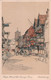 Salisbury, High Street Old George Inn - Dessin Signé Marjorie C. Bates - Salisbury