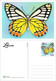 Liberia 2022 Stationery Cards MNH Butterflies Set Of 4 Cards 100% Recycled Paper - Liberia