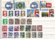 UK Britain Lot Of P.Dues Labels Field Post Offices Pcs Universal Mail Square Cuts Service Abroad PMKs Etc - Universal Mail Stamps