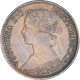 Monnaie, Grande-Bretagne, Victoria, Farthing, 1865, Heaton, SUP, Bronze - B. 1 Farthing