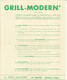 "Grill Modern" - "Le Grill-Four" - Années 50/60 - Andere Geräte