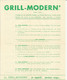 "Grill Modern" - "Le Grill-Four" - Années 50/60 - Autres Appareils