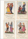 22-8-2737 Les Vieilles Provinces De France 5 Cartes Publicitaires Des Farines Jammet - Werbepostkarten