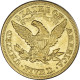 Monnaie, États-Unis, Coronet Head, $5, Half Eagle, 1875, U.S. Mint, Carson - 5$ - Half Eagles - 1866-1908: Coronet Head (Testa Coronata)