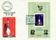 Paraguay 1964 Space, Viaje Espacial, Weltraum 2x FDC, Bloc, Set Stamps, Imperf. - Sud America