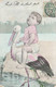 CPA Enfant Sur Le Dos D'une Cigogne - Illustration  - Carte Voyagée En 1906 - Altri & Non Classificati