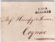 P20P / Auxonne L Datée 18 Octobre 1810 Pour Cognac Taxe 16d - 1801-1848: Vorläufer XIX