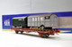REE - WAGON UFR Biporteur Calberson + SDTM SNCF Ep. IV Réf. WB-622 Neuf NBO HO 1/87 - Goods Waggons (wagons)