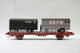 Delcampe - REE - WAGON UFR Biporteur Calberson + SDTM SNCF Ep. IV Réf. WB-622 Neuf NBO HO 1/87 - Goods Waggons (wagons)