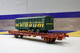 REE - WAGON UFR Biporteur Walbaum SNCF Ep. IV Réf. WB-621 Neuf NBO HO 1/87 - Goods Waggons (wagons)