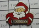 Sp04 Pin's Pins / Beau Et Rare / THEME : NOEL / PERE NOEL L'EXPRESS MAGAZINE - Kerstmis