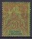 ANJOUAN - 1892 - YVERT N°7 * MLH - COTE = 18 EUR - - Nuevos