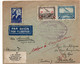 1938 - ENVELOPPE PAR AVION De GENT (BELGIQUE) -> OUVERTURE DE LA LIGNE AERIENNE ALGER GAO BAMAKO (SOUDAN) 22 FEVRIER - Covers & Documents