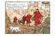 TINTIN MILOU  " Il Nous Indique Le Chemin   " Tibet   éditions HERGE MOULINSART    (Recto-verso) - Comicfiguren