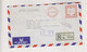 HONG KONG 1964 Registered Airmail Cover To Germany Meter Stamp - Briefe U. Dokumente