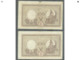 Italia Regno  2  Banconote  Da Lire 100   Barbetti Decreto 1944  Luogotenenza Consecutive Alta Conservazione - 100 Liras