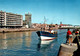 LES SABLES D OLONNE  Sortie Du Port Et  Tour D'Arundel      85  (Recto-verso) - Sables D'Olonne